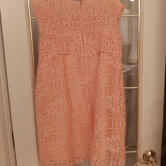 ππPeplum Crochet Lace Summer Dressππ - Picture 3 of 6